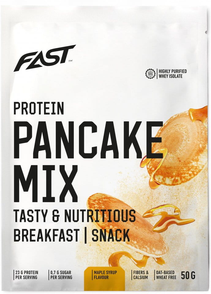 Tortitas de proteína FAST Protein Pancake Mix 50 g maple syrup