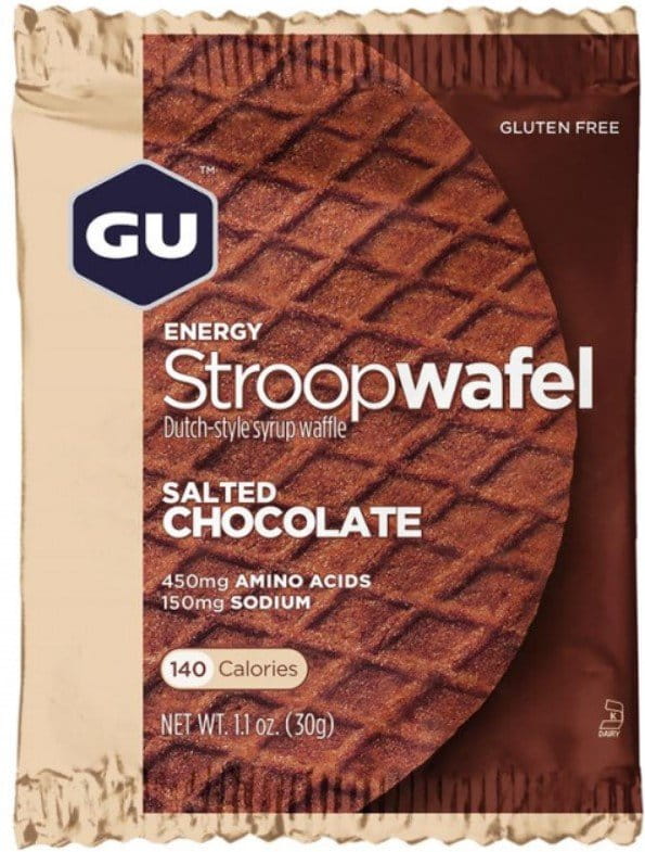 Proteinpannkakor GU Energy Wafel Salted Chocolate
