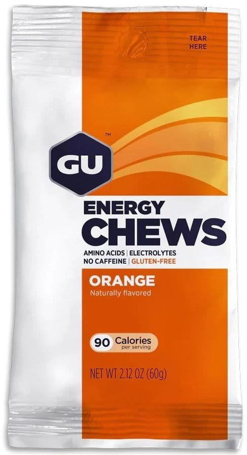 Energigeler GU Energy Chews 60 g Orange