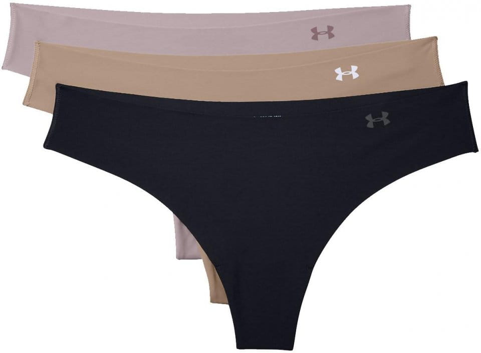 Trosor Under Armour PS Thong 3Pack -BLK