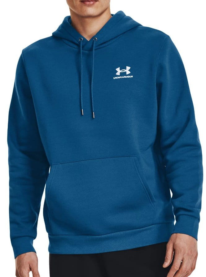 Sweatshirt med huva Under Armour UA Essential Fleece Hoodie-BLU