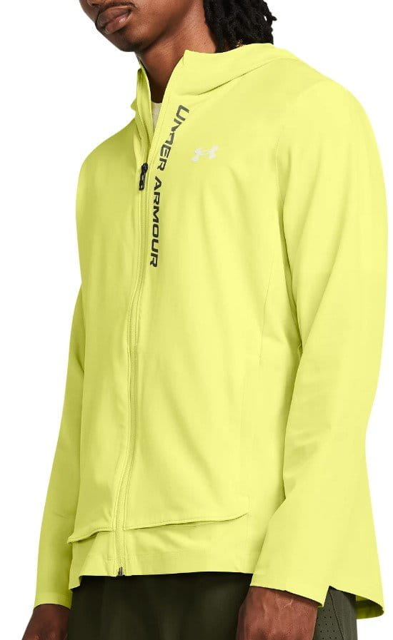 Jacka med huva Under Armour OUTRUN THE STORM JACKET-YLW