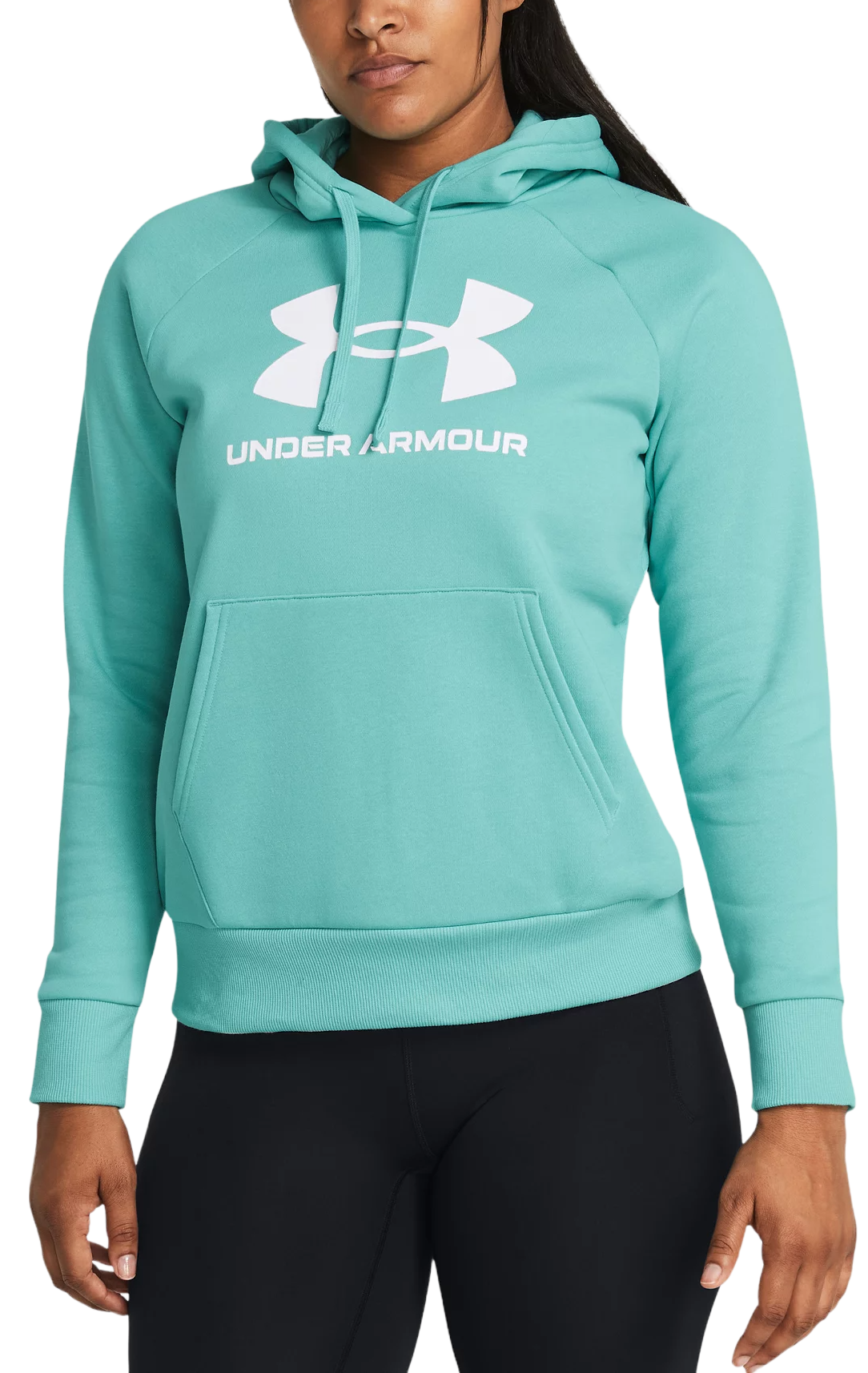 Sweatshirt med huva Under Armour UA Rival Fleece Big Logo Hdy