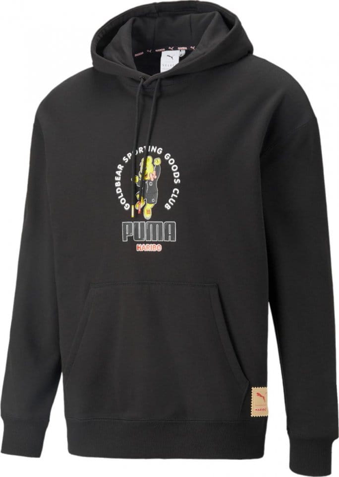 Sweatshirt med huva Puma X Haribo Hoody Schwarz F01
