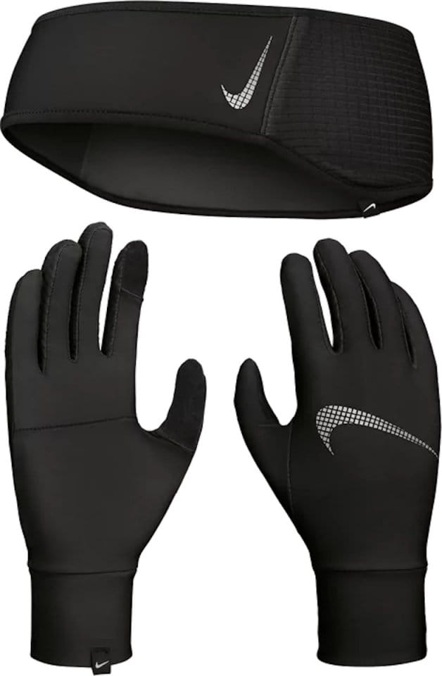Nike Womens Essential Running Headband and Glove Set
