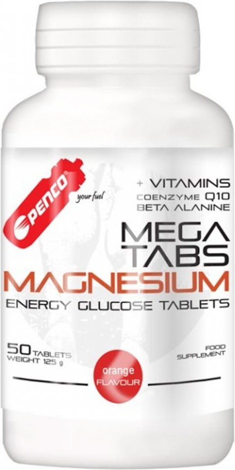 Magnesiumtabletter PENCO MEGA TABS MAGNESIUM 50 sugtabletter